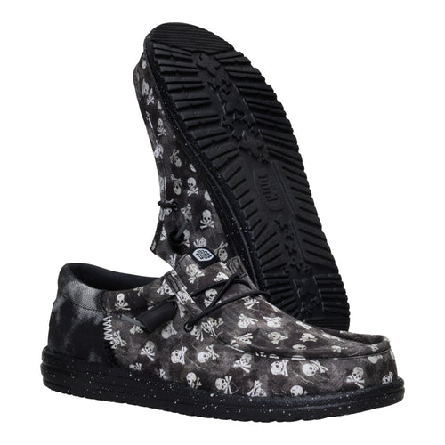 Wally Funk Skull Print - Black/Black Oyster - 3
