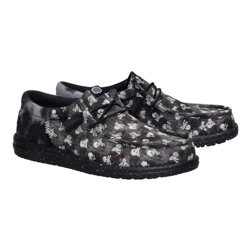 Wally Funk Skull Print - Black/Black Oyster - 2