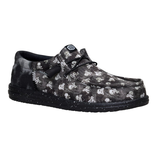 Wally Funk Skull Print - Black/Black Oyster - 7