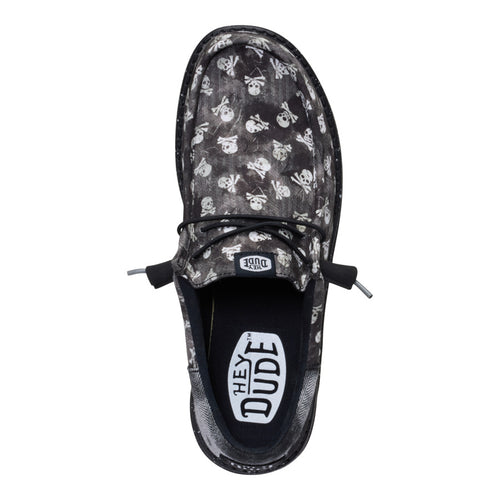 Wally Funk Skull Print - Black/Black Oyster - 6