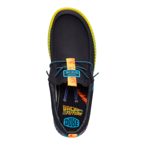 Wally Back To The Future Time Machine - Black/Multi - 7