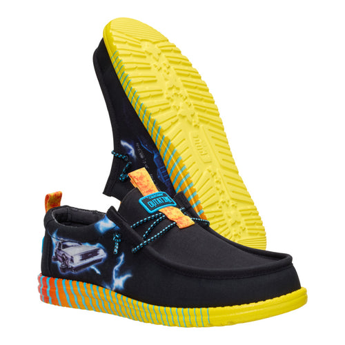 Wally Back To The Future Time Machine - Black/Multi - 4