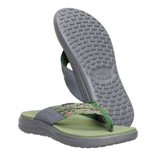 Finn Flip - Olive/Granite Grey - 3