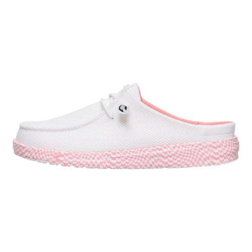 Wendy Slip Warped Geo - White/Pink Lemonade - 1