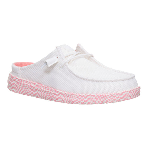 Wendy Slip Warped Geo - White/Pink Lemonade - 7
