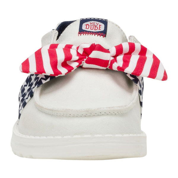 Wendy Bow Americana - White