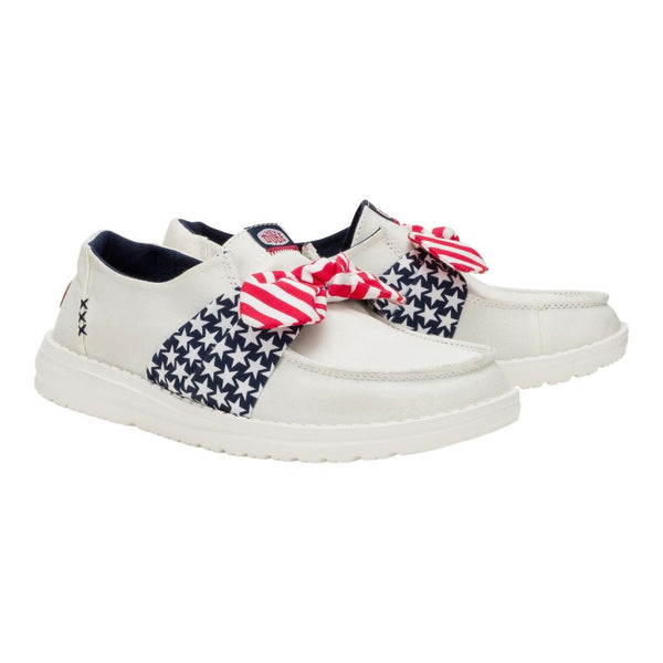 Wendy Bow Americana - White