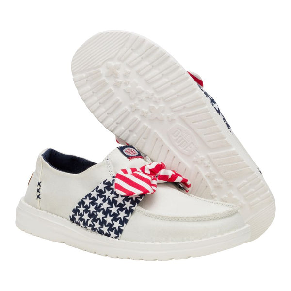 Wendy Bow Americana - White