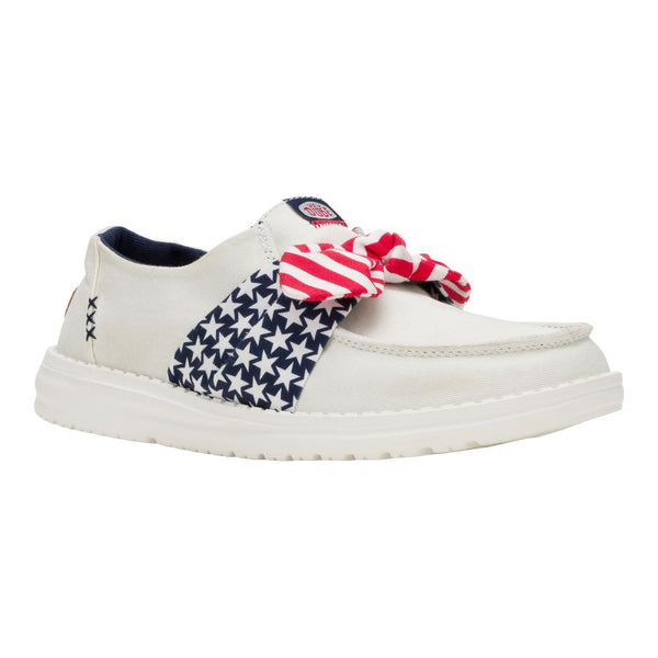 Wendy Bow Americana - White