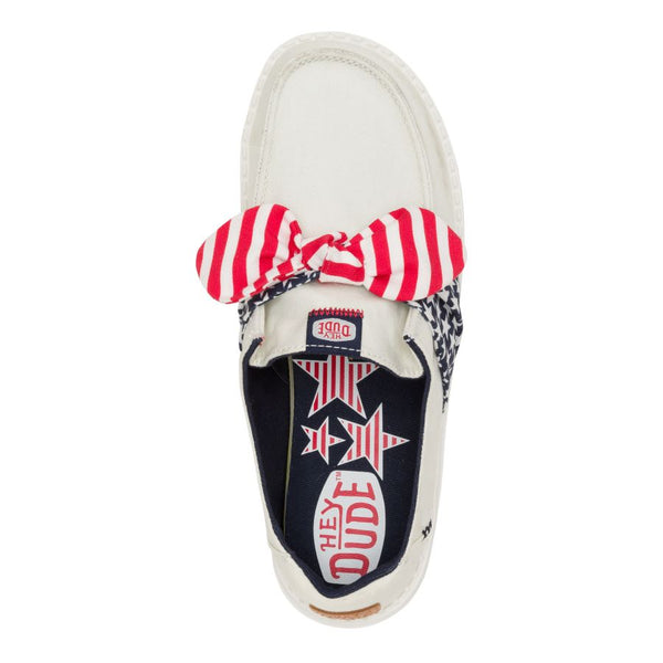 Wendy Bow Americana - White
