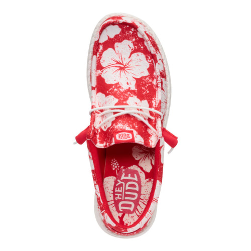 Wally Hawaiian - Red/White - 6