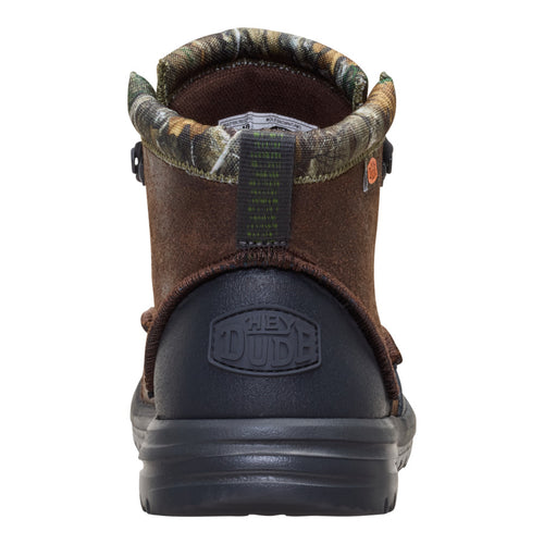 Bradley Realtree Edge Suede - Mole Brown/Camo - 5