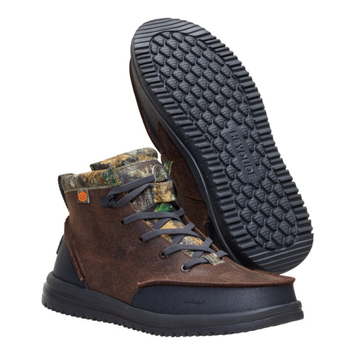 Bradley Realtree Edge Suede - Mole Brown/Camo - 3