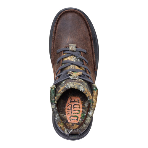Bradley Realtree Edge Suede - Mole Brown/Camo - 6