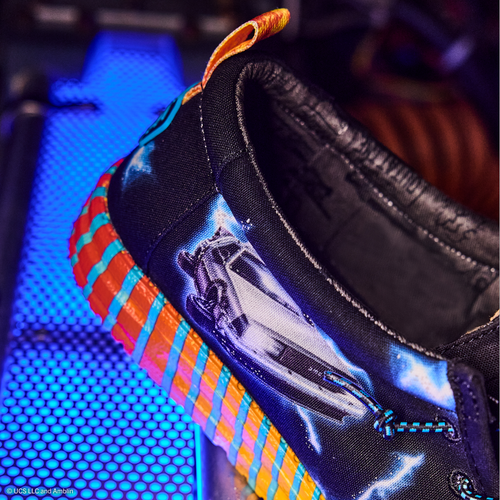 Wally Back To The Future Time Machine - Black/Multi - 11