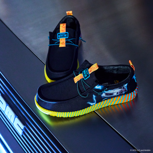 Wally Back To The Future Time Machine - Black/Multi - 2
