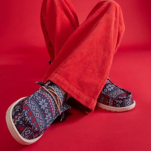 Wally Winter Sweater - Navy/Multi - 2