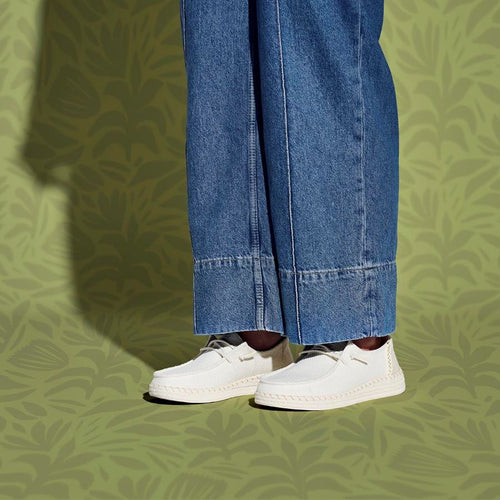 Wendy Espadrille Woven - White - 2