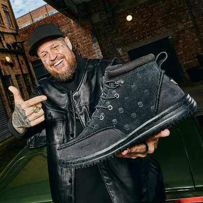 Jelly Roll Bradley Suede - Black/Black Oyster