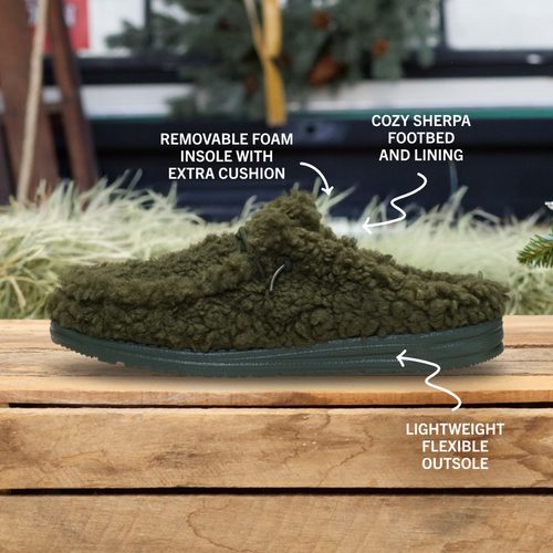 Wally Slipper - Moss - 2