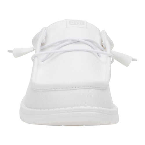 Wally Stretch Canvas Wide - White/White - 4