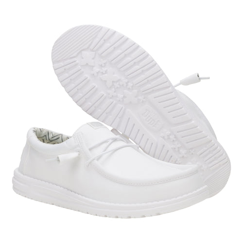 Wally Stretch Canvas Wide - White/White - 3