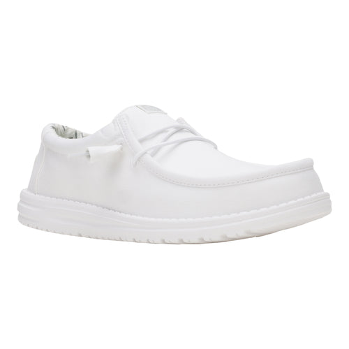 Wally Stretch Canvas Wide - White/White - 7
