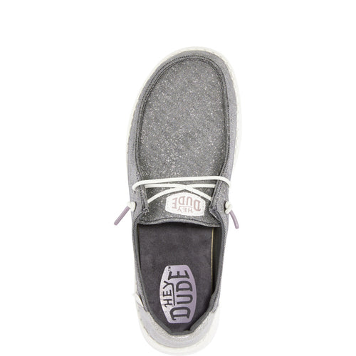 Wendy Metallic Sparkle - Charcoal - 7