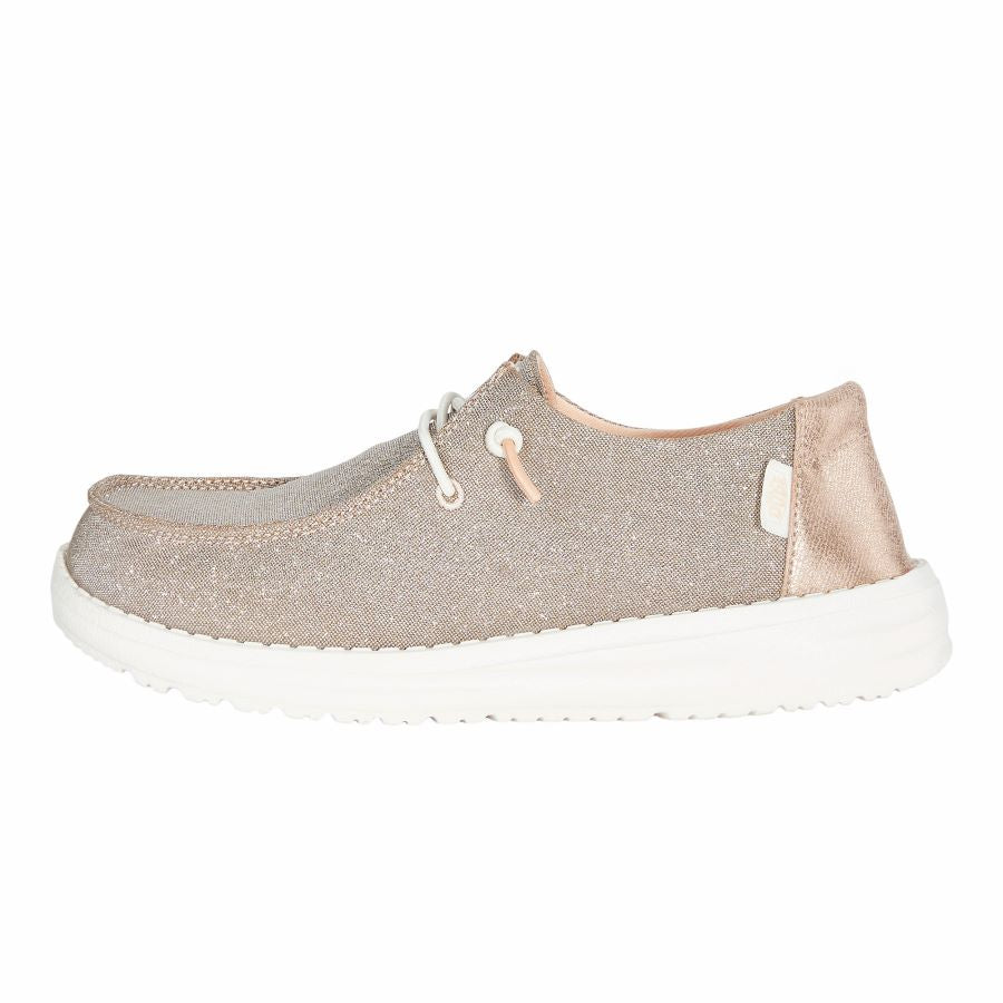 Wendy Toddler Metallic Sparkle - Rose Gold - 1