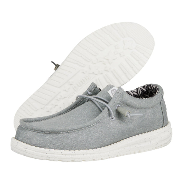 Wally Youth Stretch Canvas - Light Grey