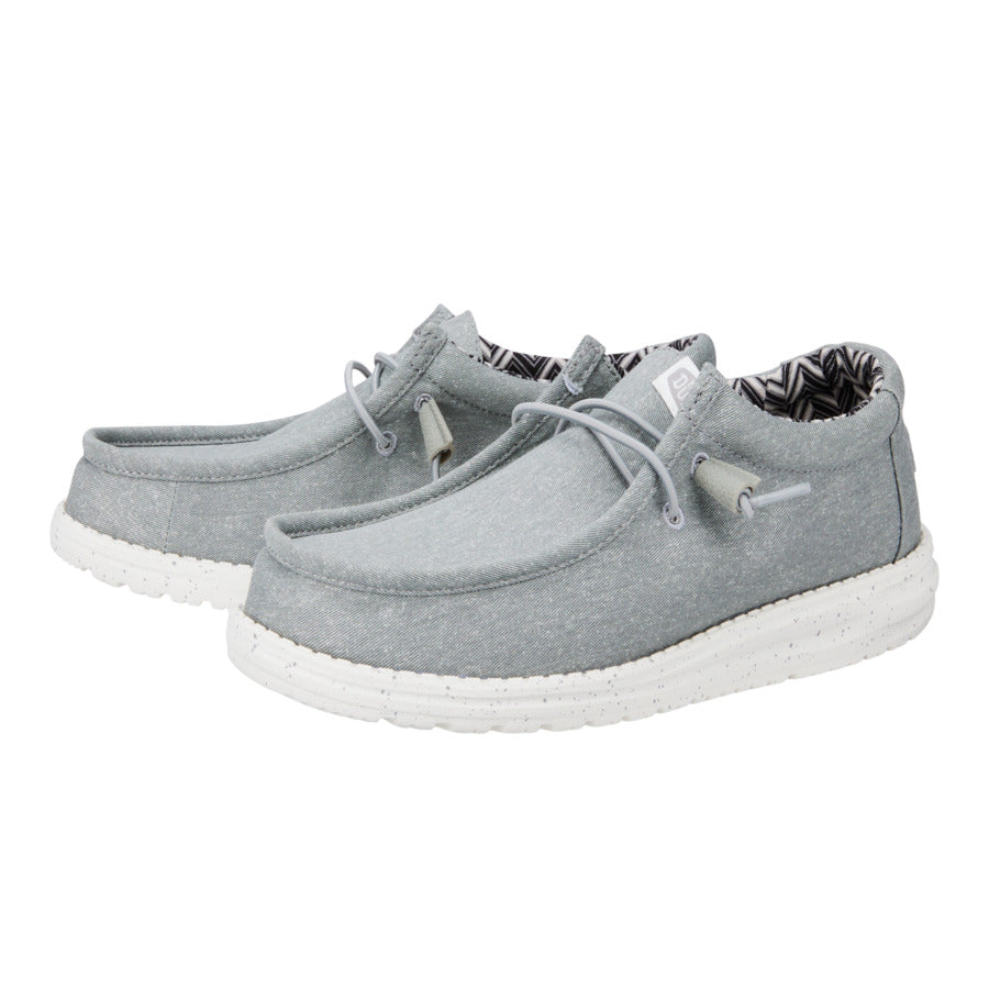 Wally Youth Stretch Canvas - Light Grey