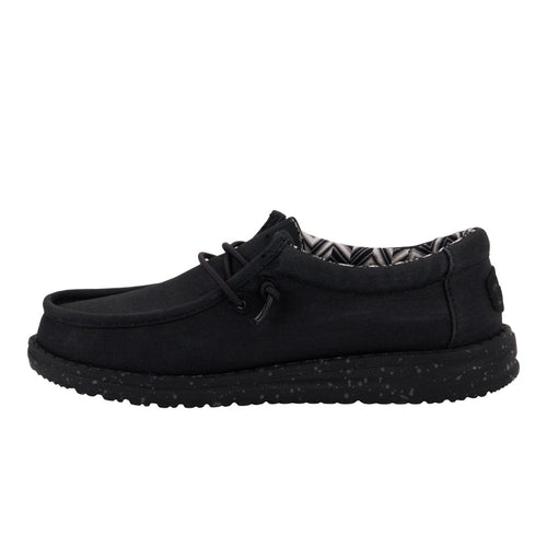 Wally Youth Stretch Canvas - Black/Black - 1