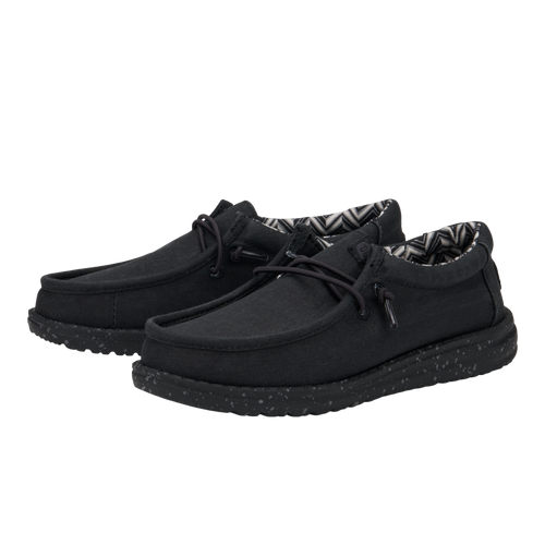 Wally Youth Stretch Canvas - Black/Black - 2