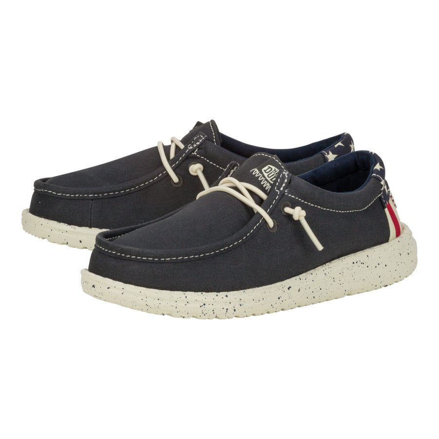 Wally Youth Americana - Navy/White
