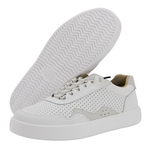 Hudson Leather - White - 3