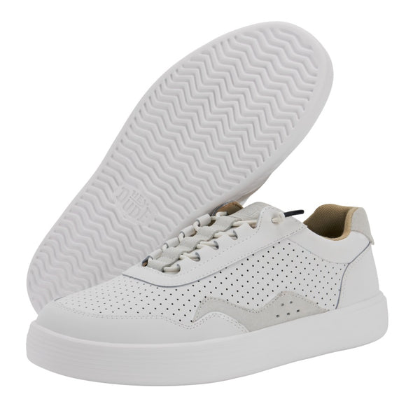 Hudson Leather - White