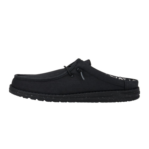 Wally Slip Stretch Canvas - Black/Black - 1