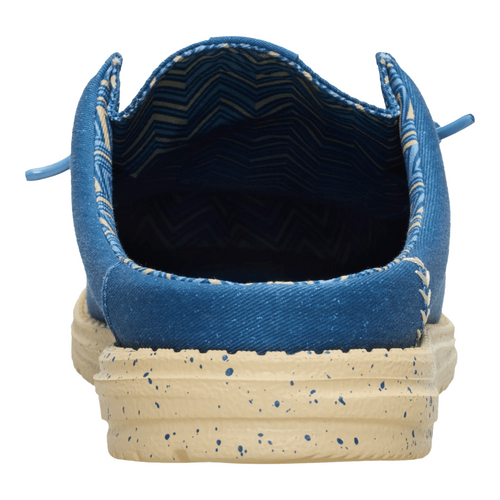 Wally Slip Stretch Canvas - Ensign Blue/Boulder Tan - 5