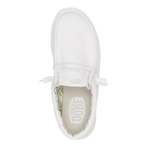 Wally Stretch Canvas Wide - White/White - 6