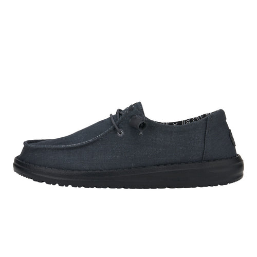 Wendy Stretch Canvas Wide - Black/Black - 1