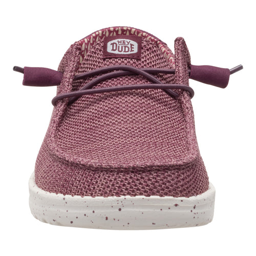 Wendy Stretch Sox - Burgundy - 5