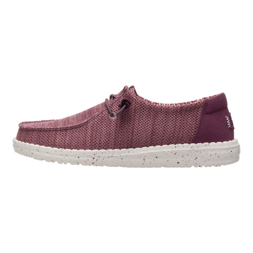 Wendy Stretch Sox - Burgundy - 1