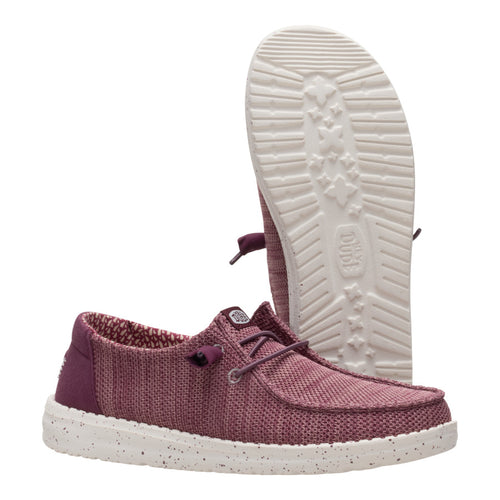 Wendy Stretch Sox - Burgundy - 4