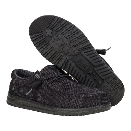 Wally Stretch Sox - Black/Black - 5
