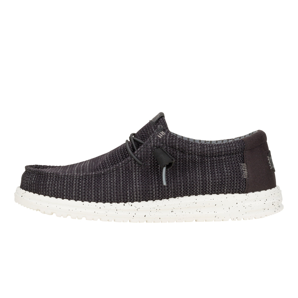 Wally Stretch Sox Wide - Black/White - 1