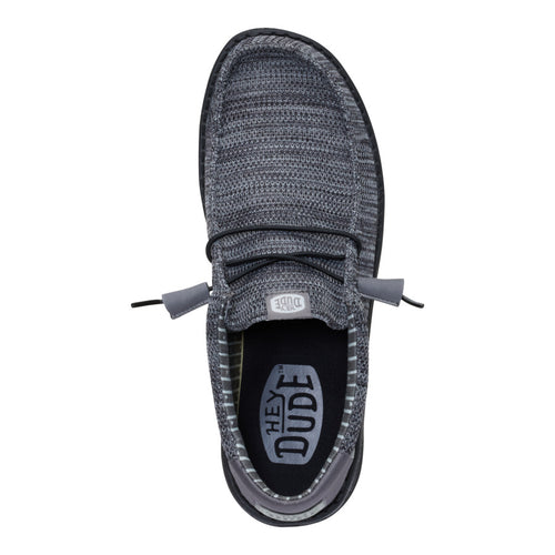 Wally Stretch Sox - Granite Grey/Black - 8