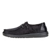 Wendy Crushed Velvet - Black/Black