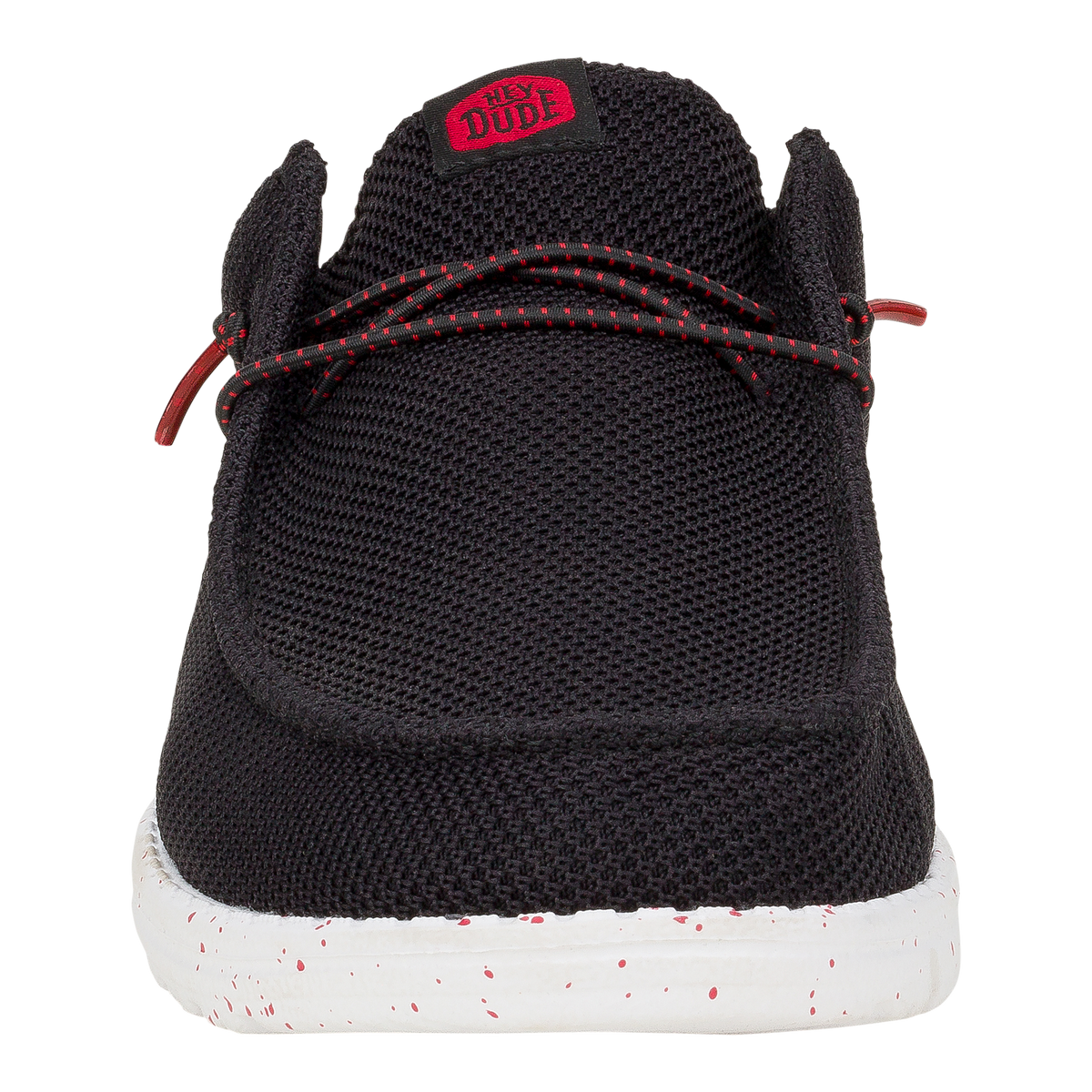 Wally Slip Varsity - Black/Red