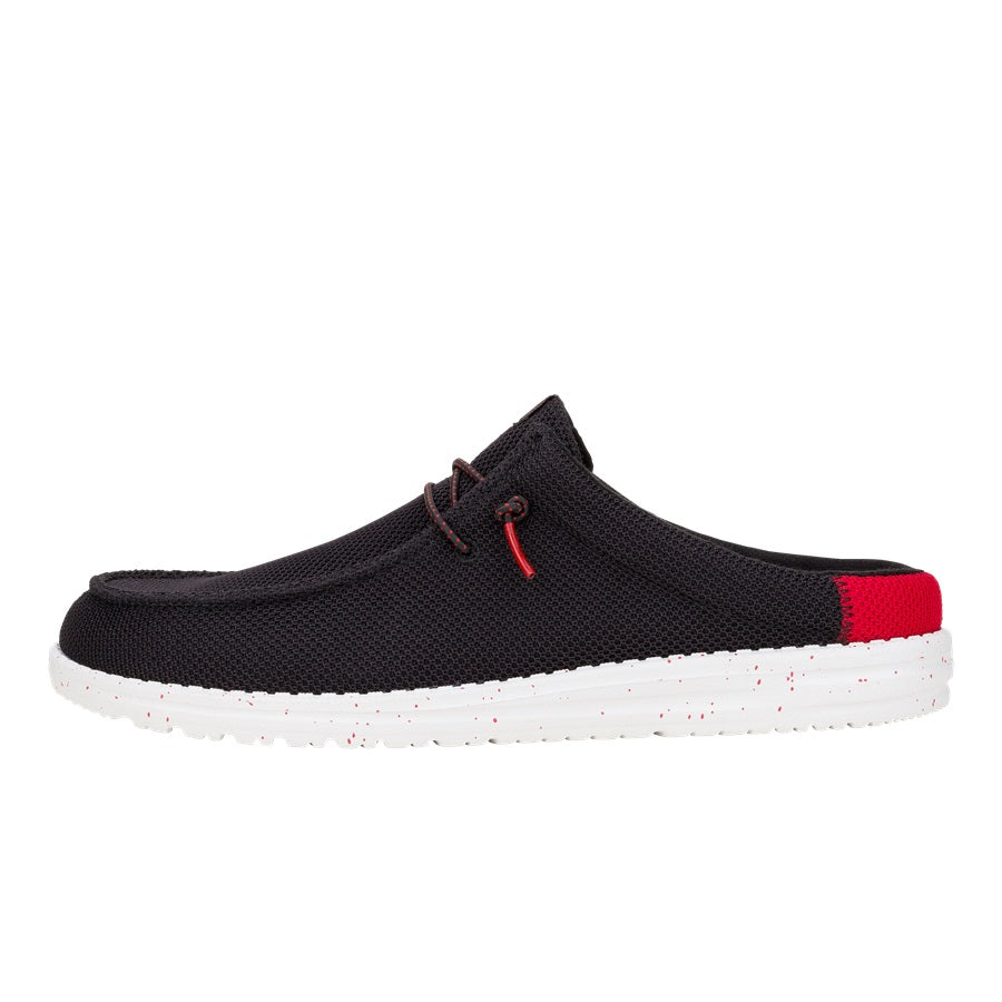 Wally Slip Varsity - Black/Red - 1
