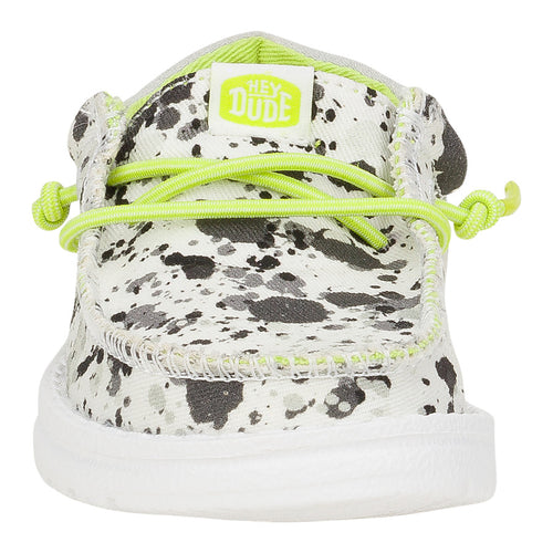 Wally Funk Toddler Splatter - White/Multi - 4